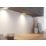 Sensio Treos Triangular LED Under Cabinet Lights Steel 8W 180lm 4 Pack