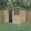 Forest Beckwood 7' x 5' (Nominal) Pent Shiplap Timber Shed with Base