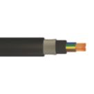 Time 6943X Black 3-Core 2.5mm² Armoured Cable 25m Coil