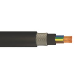 Time 6943X Black 3-Core 2.5mm² Armoured Cable 25m Coil