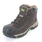 Apache Neptune 12 Metal Free   Safety Boots Brown Size 12
