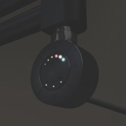 Towelrads 691mm x 450mm 682BTU Black Flat Electric Towel Radiator