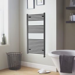 Towelrads Richmond Thermostatic Electric Towel Radiator 691mm x 450mm Black 682BTU