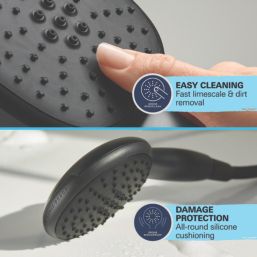 Grohe Vitalio Start 110 Shower Set Matt Black