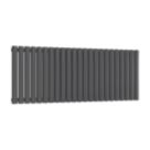 Reina Elips Double 600mm x 1440mm 5747BTU Anthracite Horizontal Designer Radiator