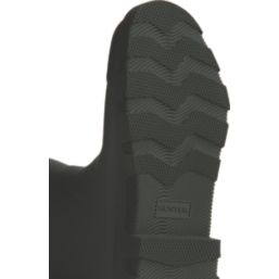 Hunter Downpour Tall Size 7 Womens Dark Olive Non Safety Wellies