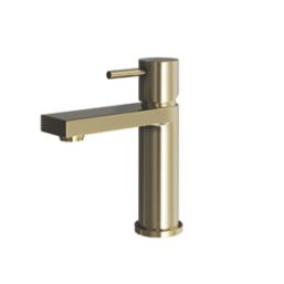ETAL Blake Brushed Brass 170mm Standard Lever Mono Basin Mixer Tap