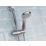 Bristan Frenzy Rear-Fed Exposed Chrome Thermostatic Bar Mixer Shower