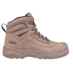 Apache Nelson Size 12  Stone  Steel Toe Cap Safety Boots