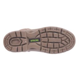 Apache Nelson Size 12  Stone  Steel Toe Cap Safety Boots