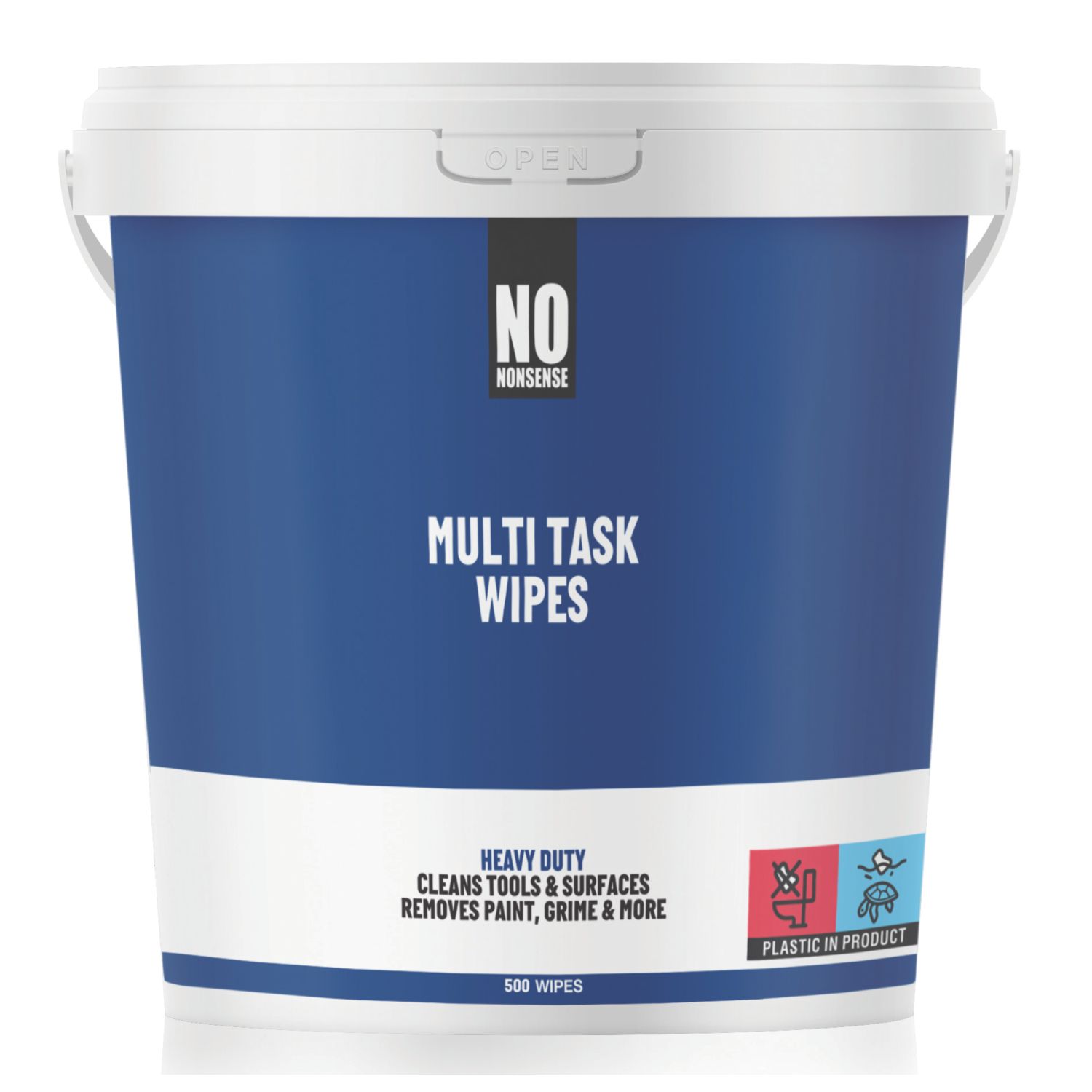 No Nonsense Multi-Surface Wipes 500 Pack (494RP)