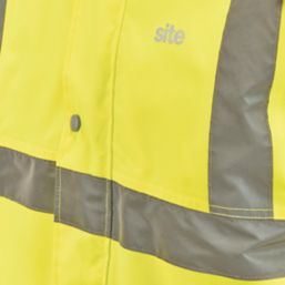 Site Shackley Hi-Vis Traffic Jacket Yellow 2X Large 60" Chest