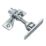 Smith & Locke Sash Window Fastener White 75mm x 41mm