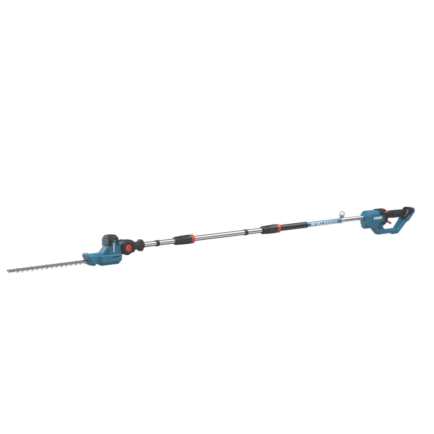 Erbauer ERI1023PHT 45cm 18/36V Li-Ion EXT Brushless Cordless Pole Hedge Trimmer - Bare (494YY)