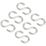 Diall S-Hooks Zinc-Plated 25 x 3mm 6 Pack