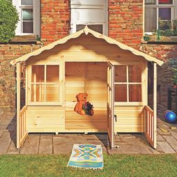 Shire Pixie 6' x 4' (Nominal) Shiplap T&G Timber Playhouse