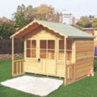 Shire Pixie 6' x 4' (Nominal) Shiplap T&G Timber Playhouse