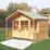 Shire Pixie 6' x 4' (Nominal) Shiplap T&G Timber Playhouse