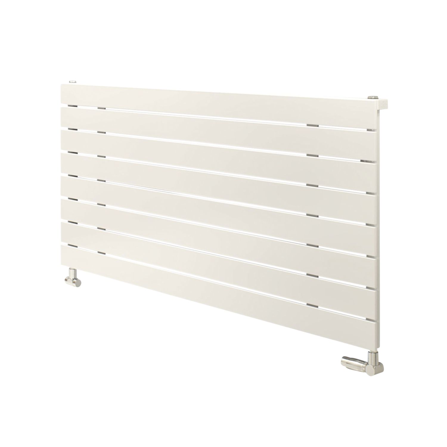 Ximax Oceanus Deluxe 595mm x 900mm 1672BTU White Horizontal Designer Radiator (4955H)