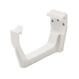 FloPlast  uPVC Square Fascia Brackets White 114mm 10 Pack