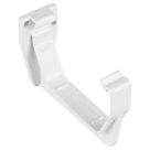 FloPlast  uPVC Square Fascia Brackets White 114mm 10 Pack