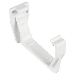 FloPlast  uPVC Square Fascia Bracket White 114mm 10 Pack