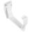 FloPlast  uPVC Square Fascia Brackets White 114mm 10 Pack