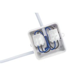 Raytech Pascal 6 2-Entry 3-Pole IPX8 Mini Gel Connector Covers Clear 2 Pack