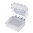Raytech Pascal 6 2-Entry 3-Pole IPX8 Mini Gel Connector Cover Clear 2 Pack