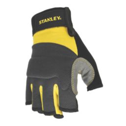 Stanley Fingerless Performance Gloves Grey Medium