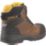 CAT  Size 11  Beige Waterproof Steel Toe Cap Safety Boots