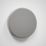 Laura Ashley  Clear with Satin Chrome Caps Kitchen Splashback 600mm x 750mm x 6mm