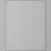 Laura Ashley  Clear with Satin Chrome Caps Kitchen Splashback 600mm x 750mm x 6mm