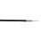 Time RG6 Black 1-Core Round Coaxial Cable 100m Drum