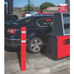 Addgards BS183R Bollard Sleeve Red 183mm x 183mm