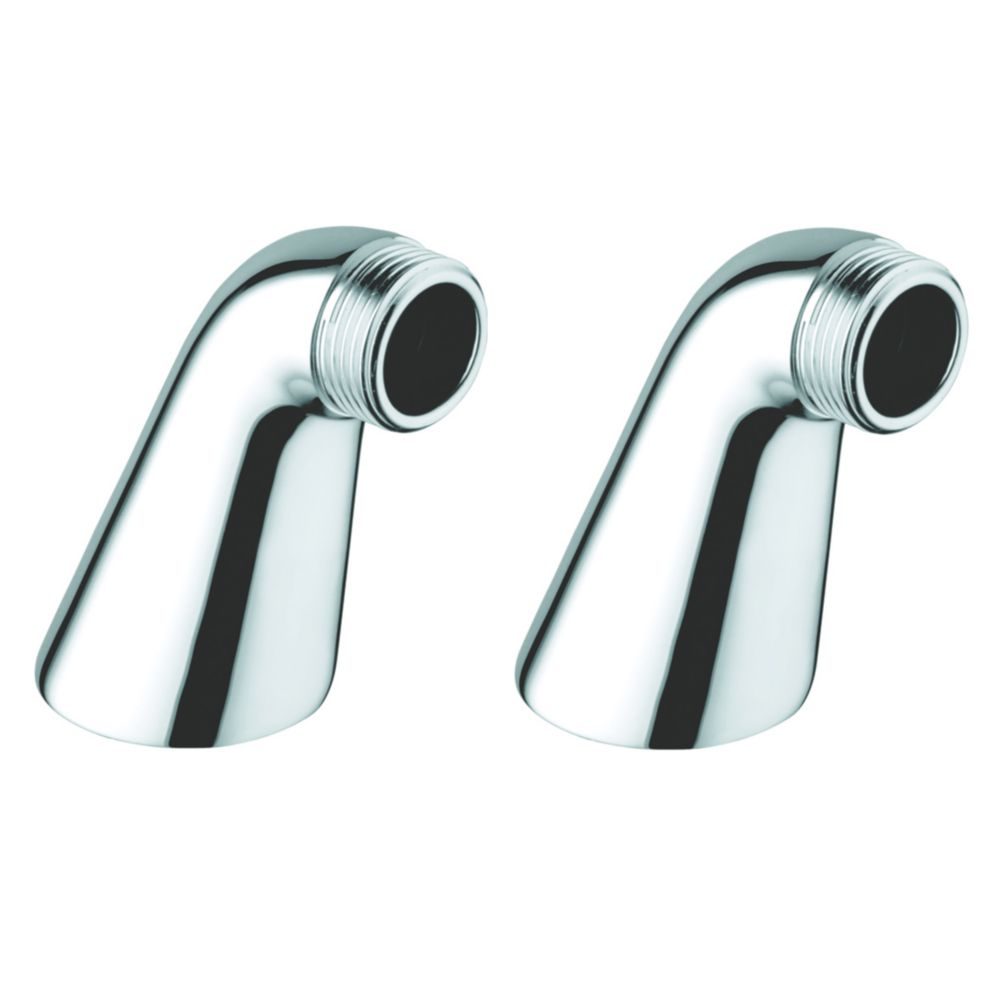 Grohe Pillar Unions Chrome 2 Pack