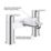 Grohe Start Edge Chrome 154mm Deck Mounted Lever 2 Tap Holes Bath Mixer Tap