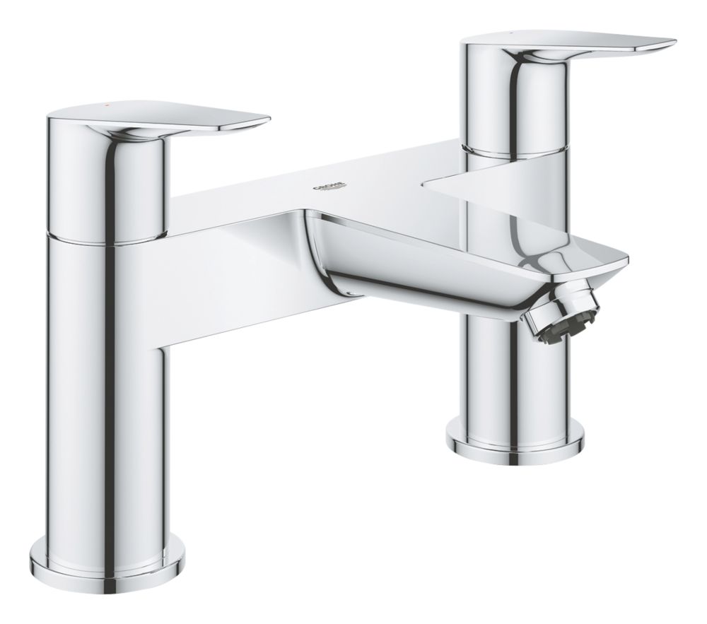 Grohe Start Edge Deck-Mounted Bath Filler Tap Chrome