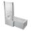 Ideal Standard Concept Space Shower Bath Left-Hand Acrylic No Tap Holes 1500mm