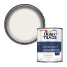 Dulux Trade  1Ltr Brilliant White Matt  Interior & Exterior Wood & Metal Undercoat