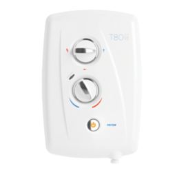 Triton T80 Easi-Fit + White / Chrome 10.5kW  Electric Shower