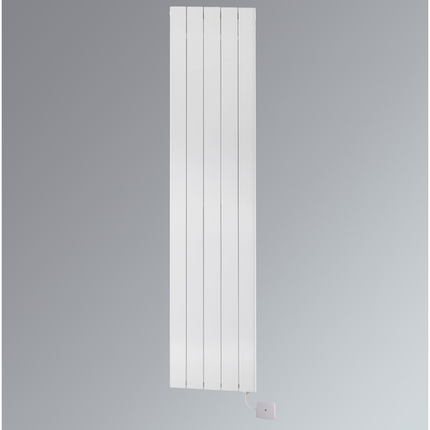 Ximax Oceanus Electro 1800mm x 370mm 2046BTU White Vertical Designer Radiator (49657)