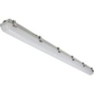 Knightsbridge TORC Single 5ft Maintained or Non-Maintained Switchable Emergency LED Self-Test Batten With Microwave Sensor 26/48W 4050 - 7250lm 230V