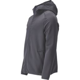 Mascot Customized Zip Thru Fleece Hoodie Navy Small 36" Chest