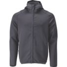 Mascot Customized Zip Thru Fleece Hoodie Navy Small 36" Chest