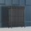 Arroll Edwardian 750mm x 728mm 3517BTU Anthracite Vertical Designer Radiator