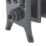 Arroll 750mm x 728mm 3517BTU Anthracite Vertical Designer Radiator
