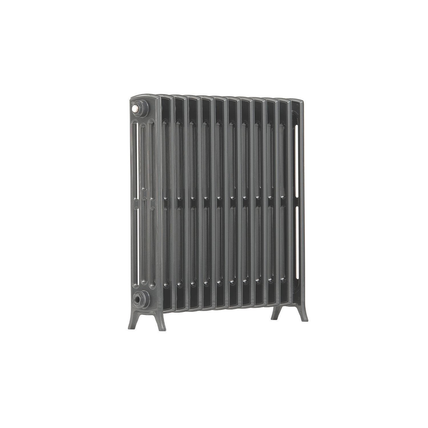 Arroll Edwardian 750mm x 728mm 3517BTU Anthracite Vertical Designer Radiator (496KY)