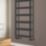 Reina 1460mm x 450mm 1510BTU Black Flat Designer Towel Radiator