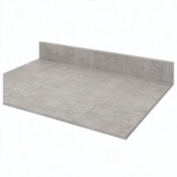 Wilsonart Matt Grey Stone Effect Compact Laminate Upstand 3000mm x 95mm x 12mm